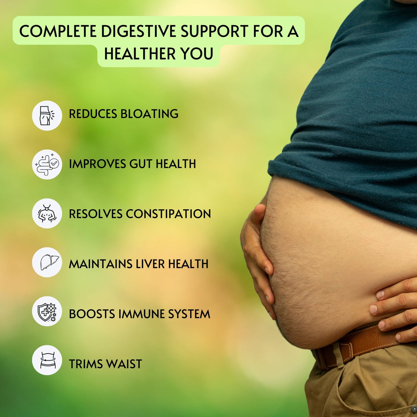 15-Day Colon Cleanse & Gut Detox – Natural Probiotic Cleanser with Senna Leaf, Psyllium & Aloe – Halal for Men & Women – Supports Digestive Health