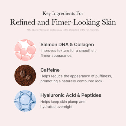 medicube Wrapping Mask PDRN Caffeine Overnight Peel Off Facial Mask | Firming, Depuffing & Hydration | Caffeine, Collagen For Refined, Glass Skin & Face Contour