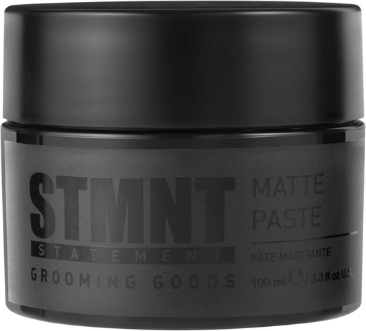 STMNT Grooming Goods Matte Paste 3.38 oz | All Day Strong Hold & High Volume | Hair Clay Paste For Men | Non-Greasy Formula | Texture Paste for Hair