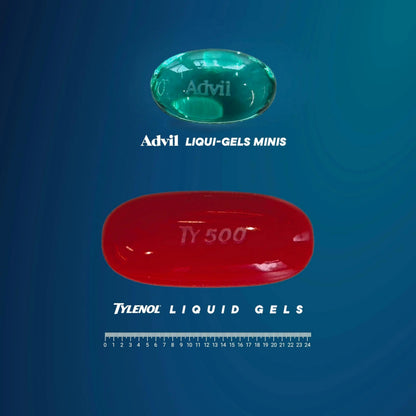 Advil Liqui-Gels minis Pain Reliever and Fever Reducer, Pain Medicine for Adults with Ibuprofen 200mg for Pain Relief - 50x2 Liquid Filled Capsules AdvilBuy Supplements Australia