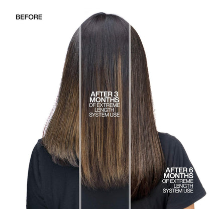 Redken Extreme Length Conditioner For Damaged Hair - Fortifies, Strengthens and Conditions Hair, Infused With Biotin & Castor Oil For Hair Growth, 10.1 Fl Oz