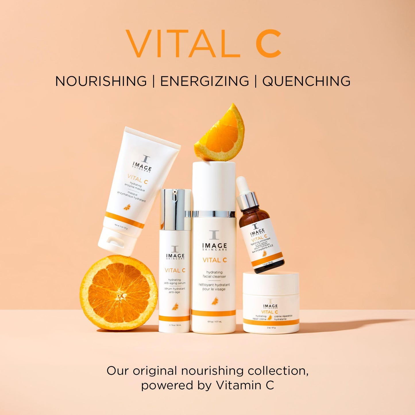 IMAGE Skincare, VITAL C Hydrating Face Serum, with Vitamin C and Hyaluronic Acid, to Brighten, Tone and Smooth Appearance of Wrinkles, 1.7 fl oz