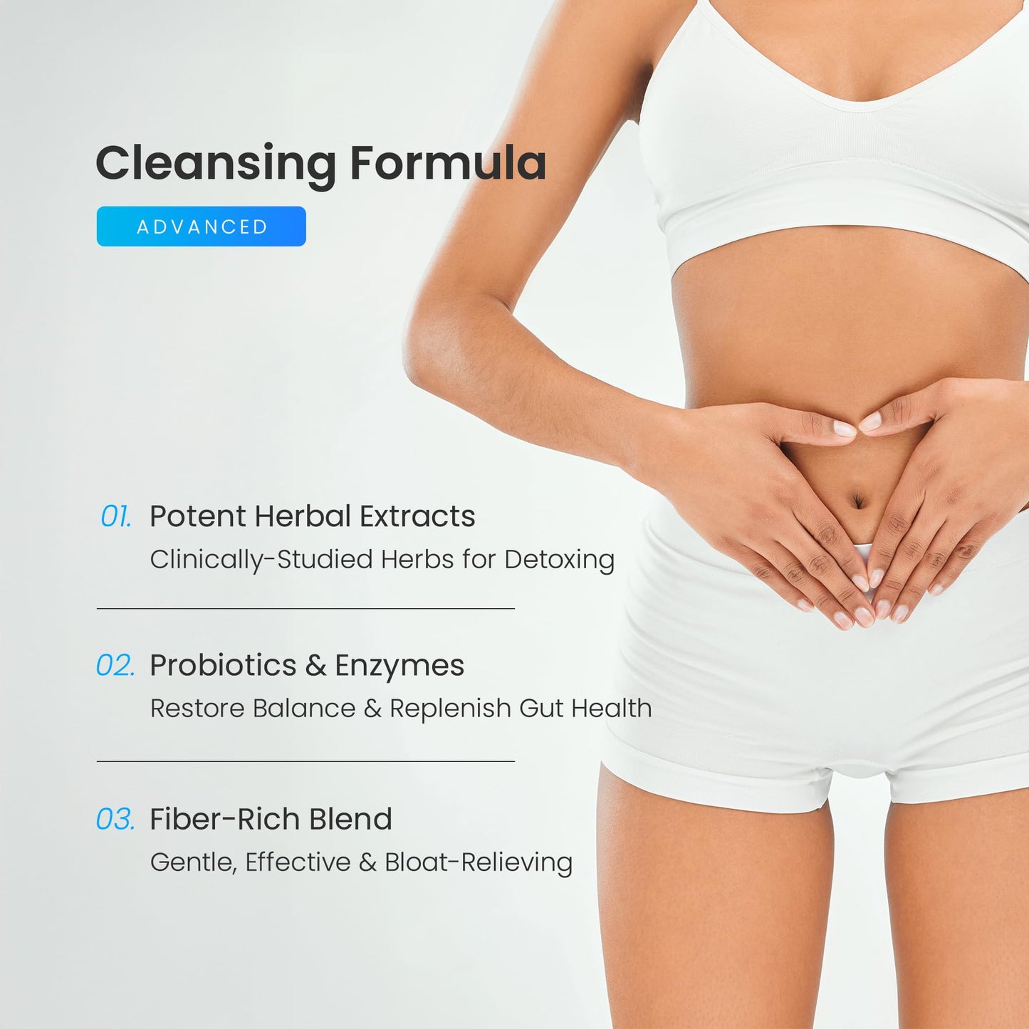 NutraChamps Colon Cleanse & Detox for Weight Loss [14 Day Quick Cleanser] Safe & Effective Formula with Probiotic