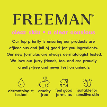 Freeman Exotic Blends French Pink Clay Peel-Off Face Mask, Pore Clearing Facial Mask, Detoxifies & Removes Impurities, Clean Skincare, For Normal & Combination Skin,