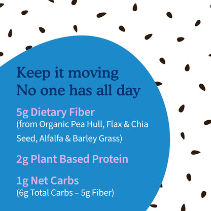Garden of Life Organic Unflavored Fiber Powder Detox Blend with Chia, Alfalfa & Barley for Herbal Cleanse, Gut Health Support - Detoxifiber - Non-GMO,