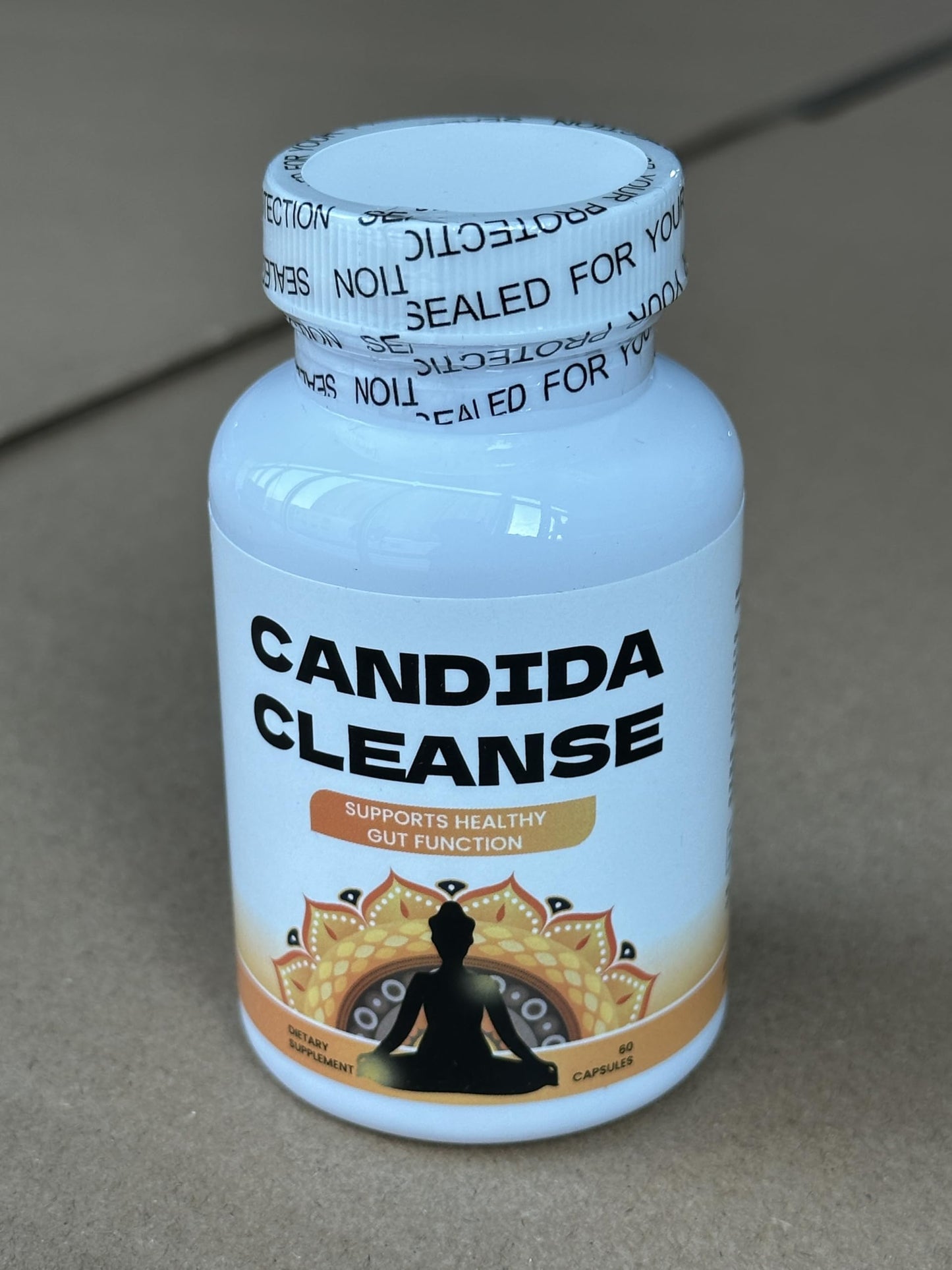 Candida Cleanse - Gut & Colon Support, Advanced Formula - Oregano Leaf, Wormwood, Black Walnut, Caprylic Acid