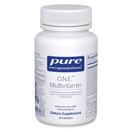 Pure Encapsulations O.N.E. Multivitamin - Once Daily Multivitamin with Antioxidant Complex Metafolin, CoQ10, and Lutein to Support Vision, Cognitive Function, and Cellular Health* - 30 Capsules Pure Encapsulations buy supplements Au