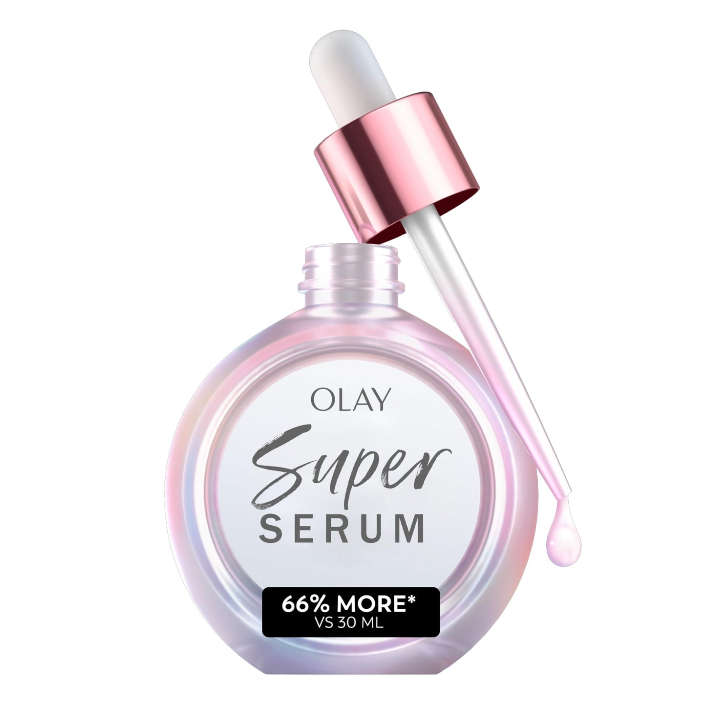 Olay Super Serum - Glow Serum for Face - Activated Niacinamide, Vitamin C & E, Collagen Peptide, AHA - 5-in-1 Benefits - Brightens, Hydrates, Smooths, Firms,