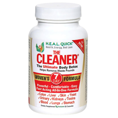 Century Systems The Cleaner Detox, Powerful 7-Day Complete Internal Cleansing Formula for Women, Support Digestive Health,