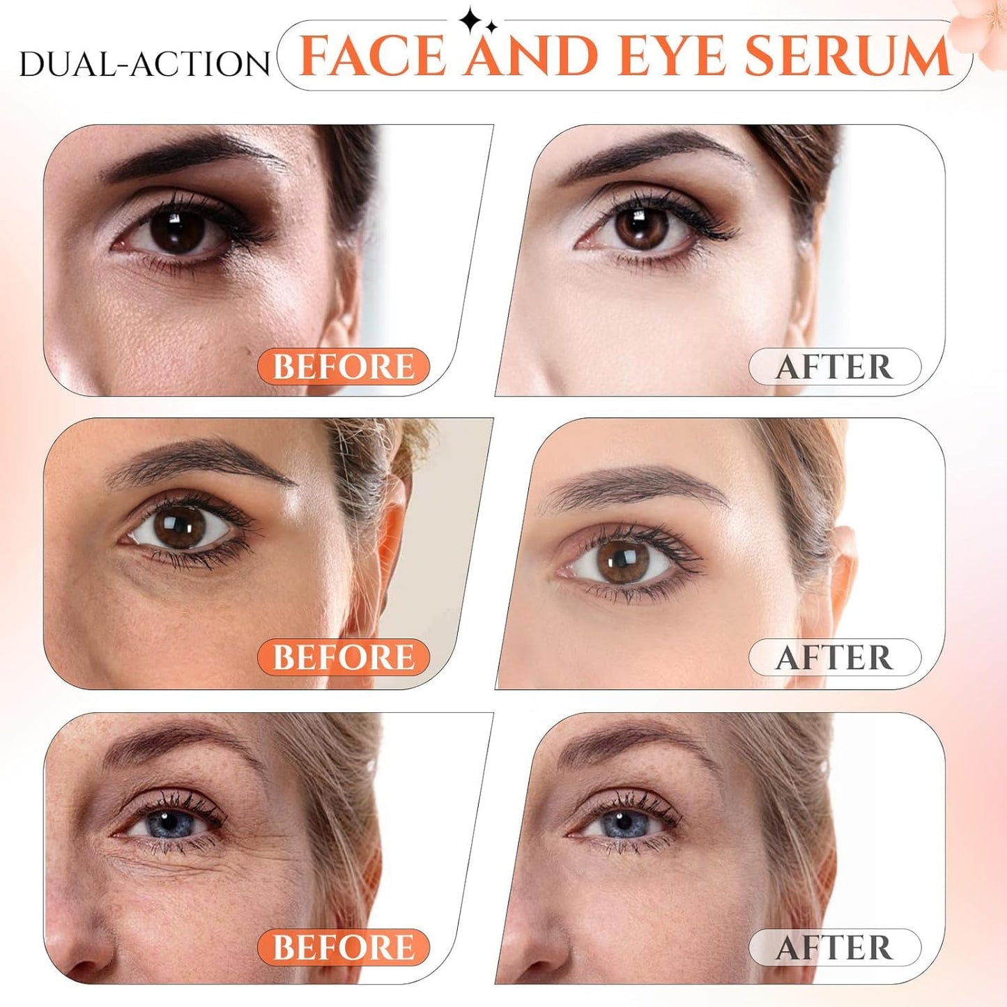 Ragkun 20% Vitamin C Serum, Retinol Serum for Face, Dark Spot Remover for Face, CE Ferulic Acid, Hyaluronic Acid, Hydrate & Plump Skin Care