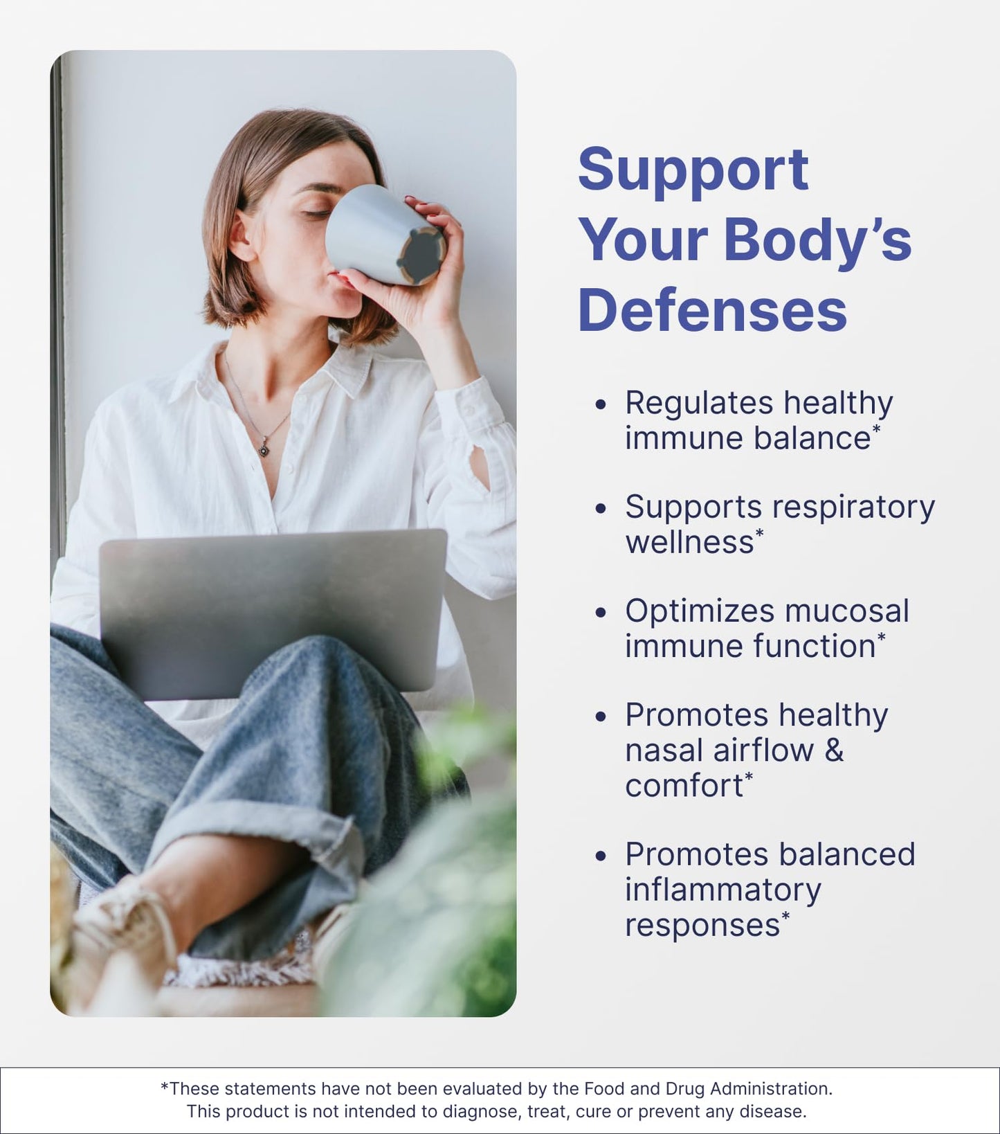 Microbiome Labs EpicDefense Probiotic + Postbiotic Combo - Immunobiotic Formula with LGG, BB-12 & Epicor - Daily Immune System Support - Respiratory Comfort