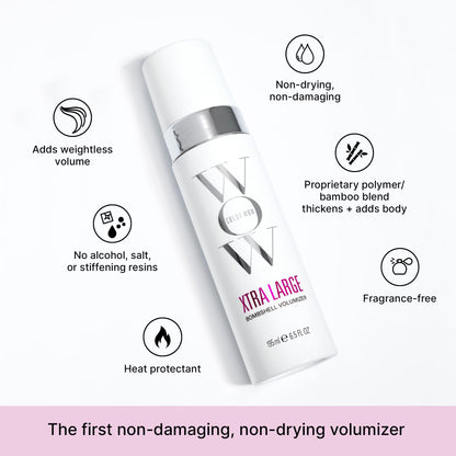 COLOR WOW Xtra Large Bombshell Volumizer, 6.7 fl oz – New Alcohol-Free Technology for Lasting Volume and Thickness