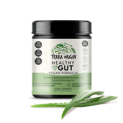 Healthy Gut Vegan Formula | with L-Glutamine and Clinically Proven ingredients | Supports Gut Permeability, gastrointestinal Support, Helps Alleviate