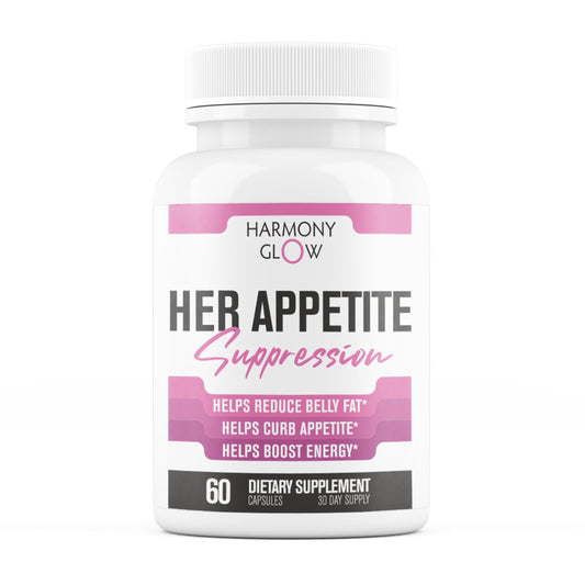 Her Appetite Suppression - Supports Related Metabolic Pathways, Promotes Weight for Women, Helps Control Appetite/Cravings & Promotes Energy