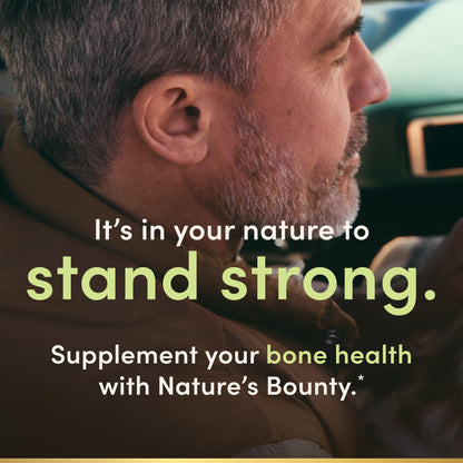 Nature's Bounty Calcium 1200 mg with Vitamin D3 - Bone Health Softgels, Calcium and Vitamin D Supplement, 120 Ct (2-Pack)