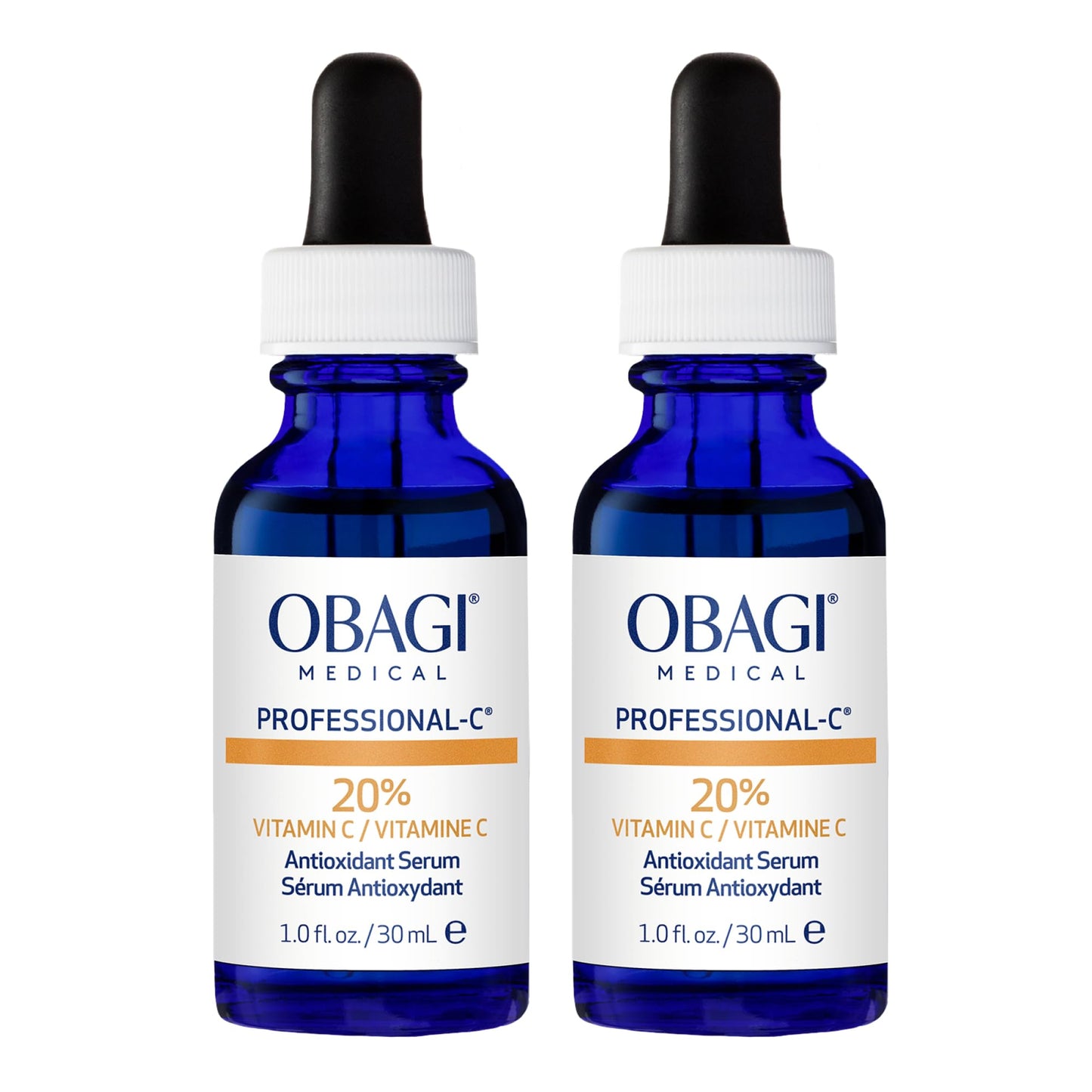Obagi Medical Professional-C 20% Vitamin C Serum - Helps Brighten Skin Tone and Minimize the Appearance of Fine Lines & Wrinkles - 1 oz