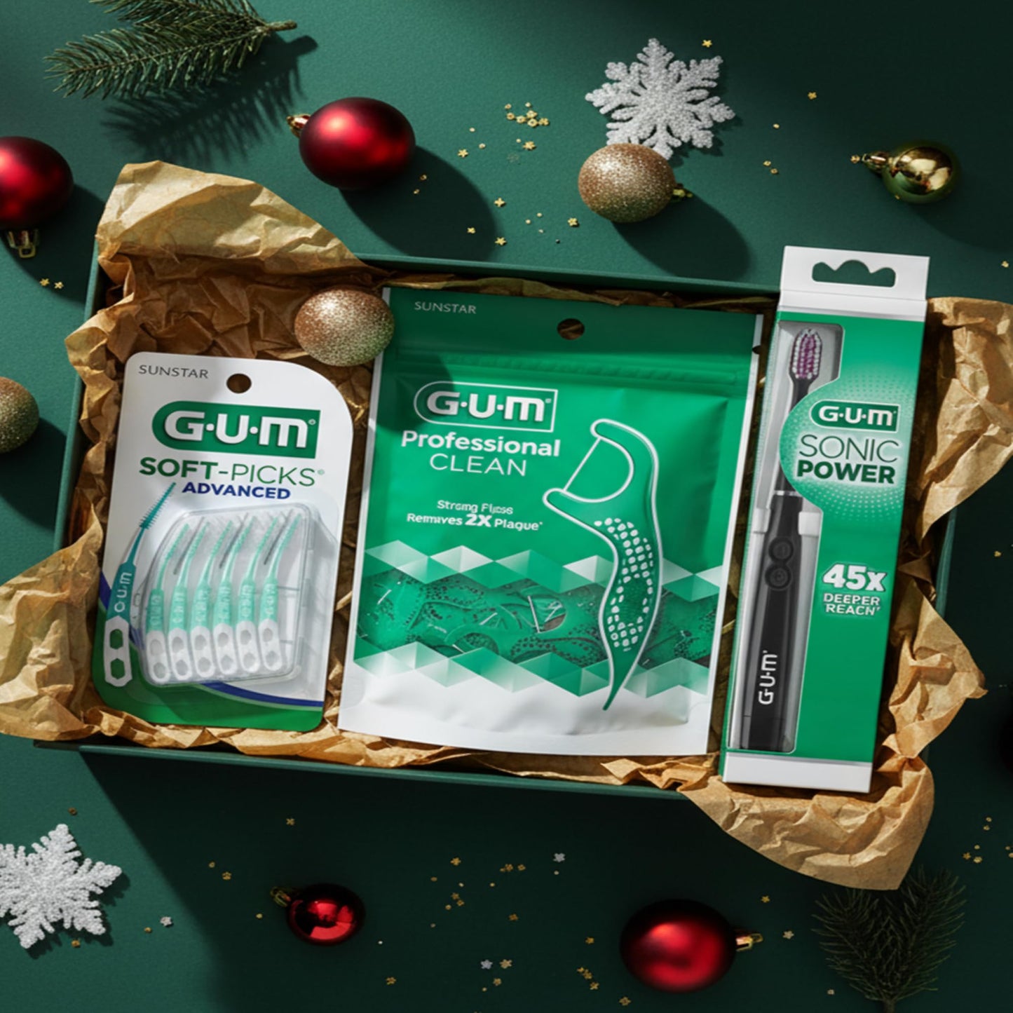 GUM Soft-Picks Advanced – Easy-to-Use Interdental Picks for Plaque Removal & Gum Health with Convenient Carry Case, Dentist Recommended