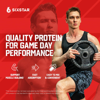 Six Star Whey Protein Powder Whey Protein Plus | Whey Protein Isolate & Peptides | Lean Protein Powder for Muscle Gain | Muscle Builder for Men & Women