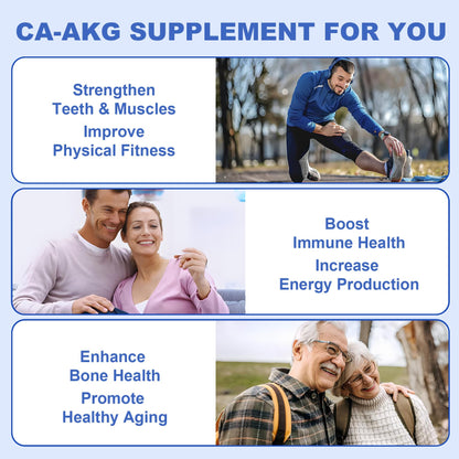 Liposomal Calcium AKG Supplement 1500mg with Vitamin D3 & K2 Softgels for Women & Men│ High Absorption│Calcium Supplements with Magnesium Glycinate