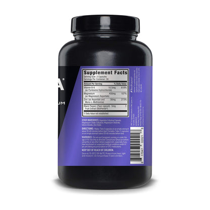 ZMA JYM, Zinc & Magnesium Supplement - Zinc, Magnesium and Vitamin B6, YM Supplement Science, 90 Vegetarian Capsules
