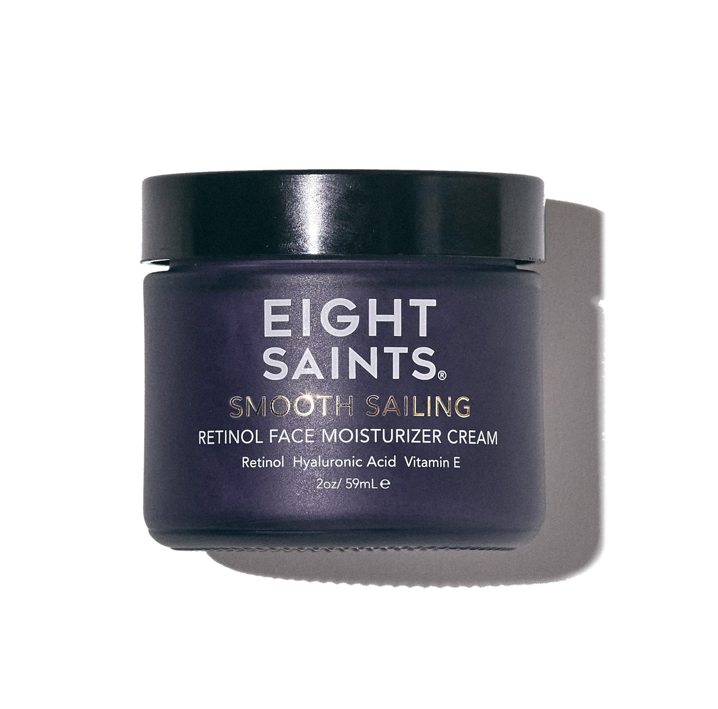 Eight Saints Retinol Facial Moisturizer Cream, For Firming Face, Neck & Eye Wrinkles and Lines, Deep Hydrating Lotion, Fragrance-Free, with Retinol