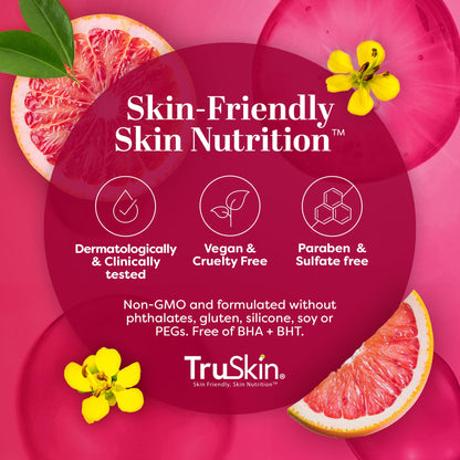 TruSkin Vitamin C Super Serum for Face - Five Skin Benefits in One Serum with Vitamin C, Retinol, Niacinamide, Hyaluronic Acid & Squalane