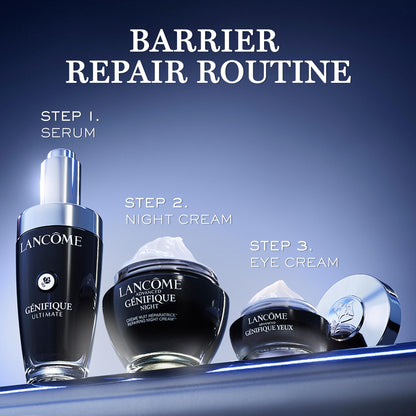 Lancôme Génifique Ultimate Recovery Serum, Anti-Aging Face Serum, Advanced Skin Repair Formula, Hyaluronic Acid, Moisture Barrier Repair, Radiance