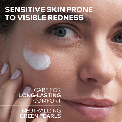 Uriage Roséliane Visible Redness-Neutralizing Rich Care With Red Algae + Ceramides + Shea Butter, Soothes, Nourishes & Reduces Visible Redness, Rich Face Care For Long