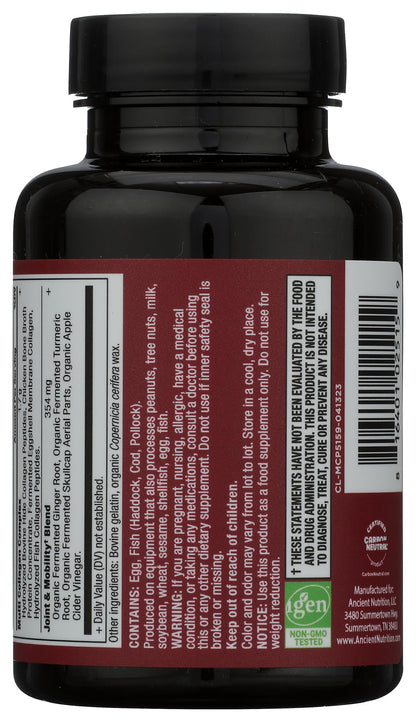 Ancient Nutrition Collagen Pills for Joint Support, Multi Collagen Capsules 45 Ct, Joint + Mobility, Supports Joints, Skin & Nails, Exercise Recovery, Paleo and Keto Friendly, Gluten Free Ancient Nutrition buy supplements Au