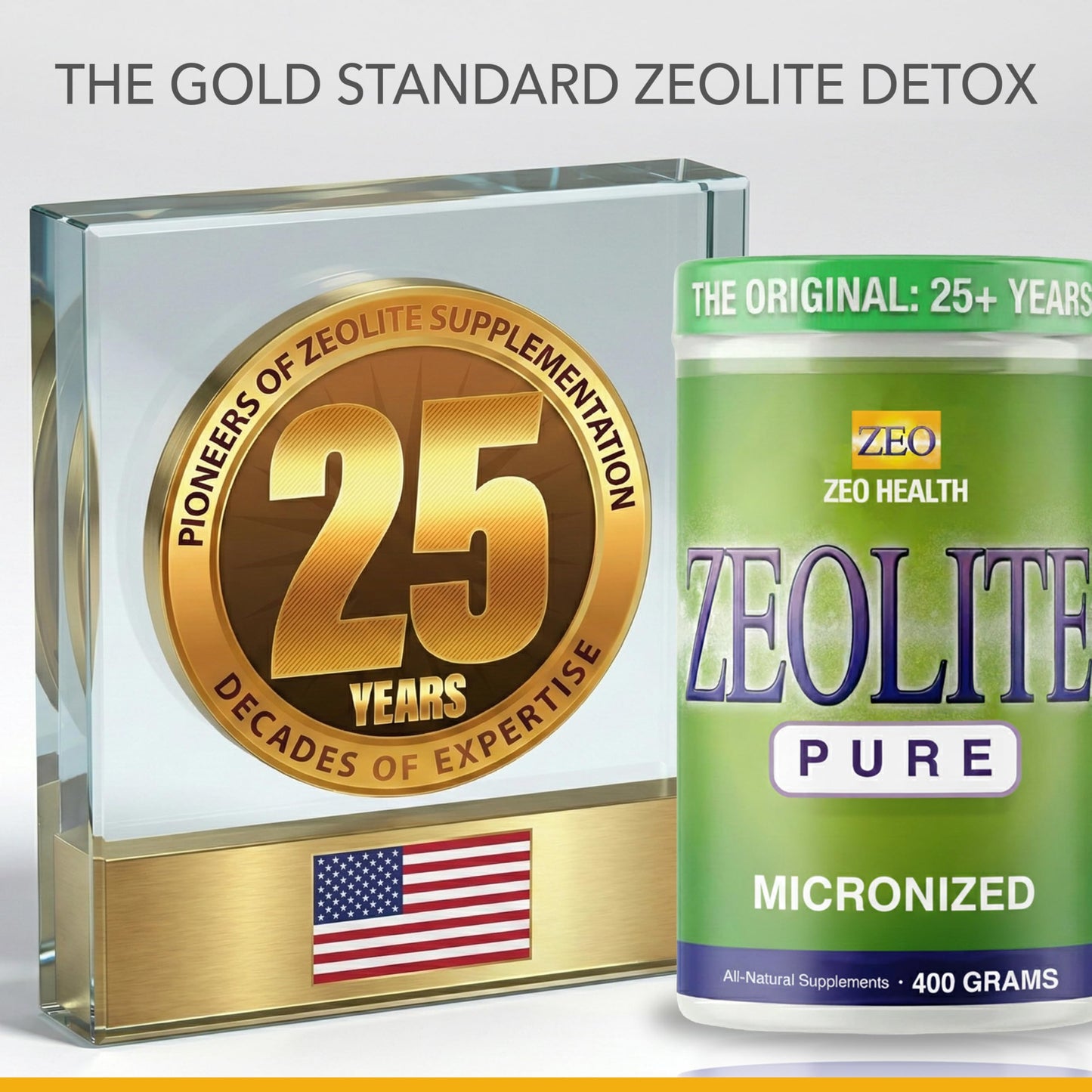 Zeolite Pure | Full Body Detox Cleanse for Women, Men, Adults | Supports Energy, Gut Health, Mental Clarity, & Optimal Inflammation Response