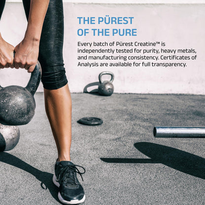 Cleanform Purest Creatine Monohydrate Powder - Ultra-Pure Micronized Supplement for Explosive Strength, Lean Muscle Growth
