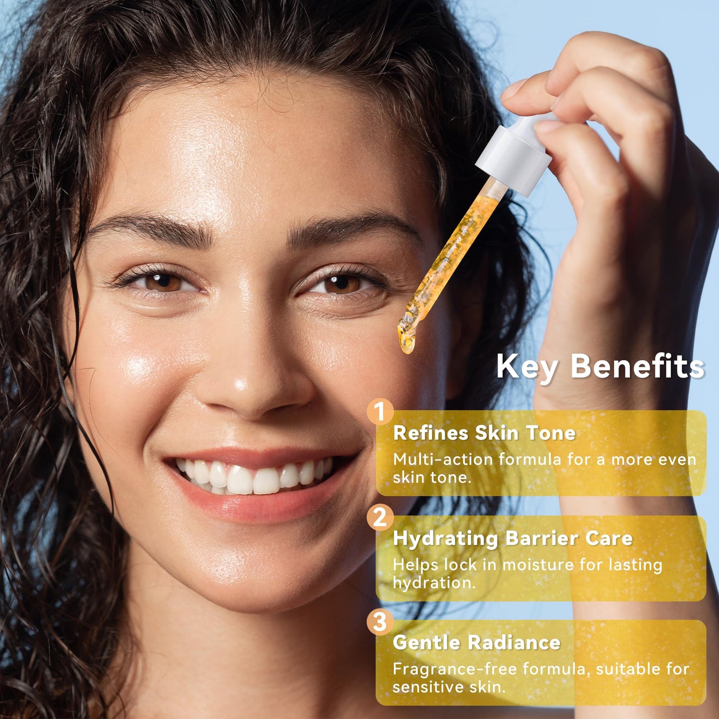 XIANUI Deep Vitamin Radiance Serum - 5% Niacinamide + TXA + Vitamin C - Brightening & Hydrating Face Serum with Ceramide & Triple Hyaluronic Acid