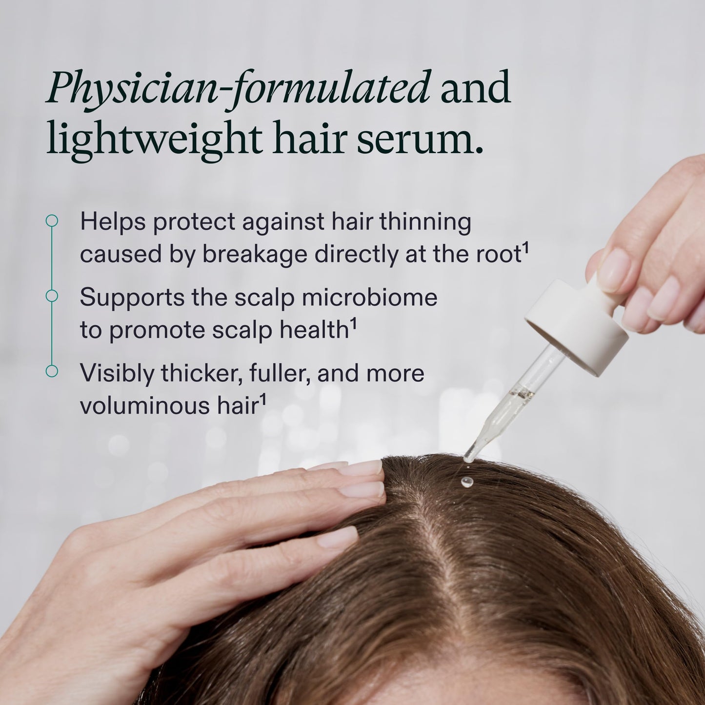 Nutrafol Women's Hair Serum, Supports Visibly Thicker and Stronger Hair, Vegan, Lightweight and Fast-Absorbing - 1.7 Fl Oz, 1 Bottle NutrafolBuy Supplements Australia