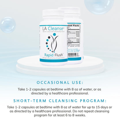 15 Day Cleanse and Detox - Rapid Flush 15 Day Gut Cleanse for Detox, Colon Cleanse, Gut Support - Enhance Digestion with Cascara Sagrada,