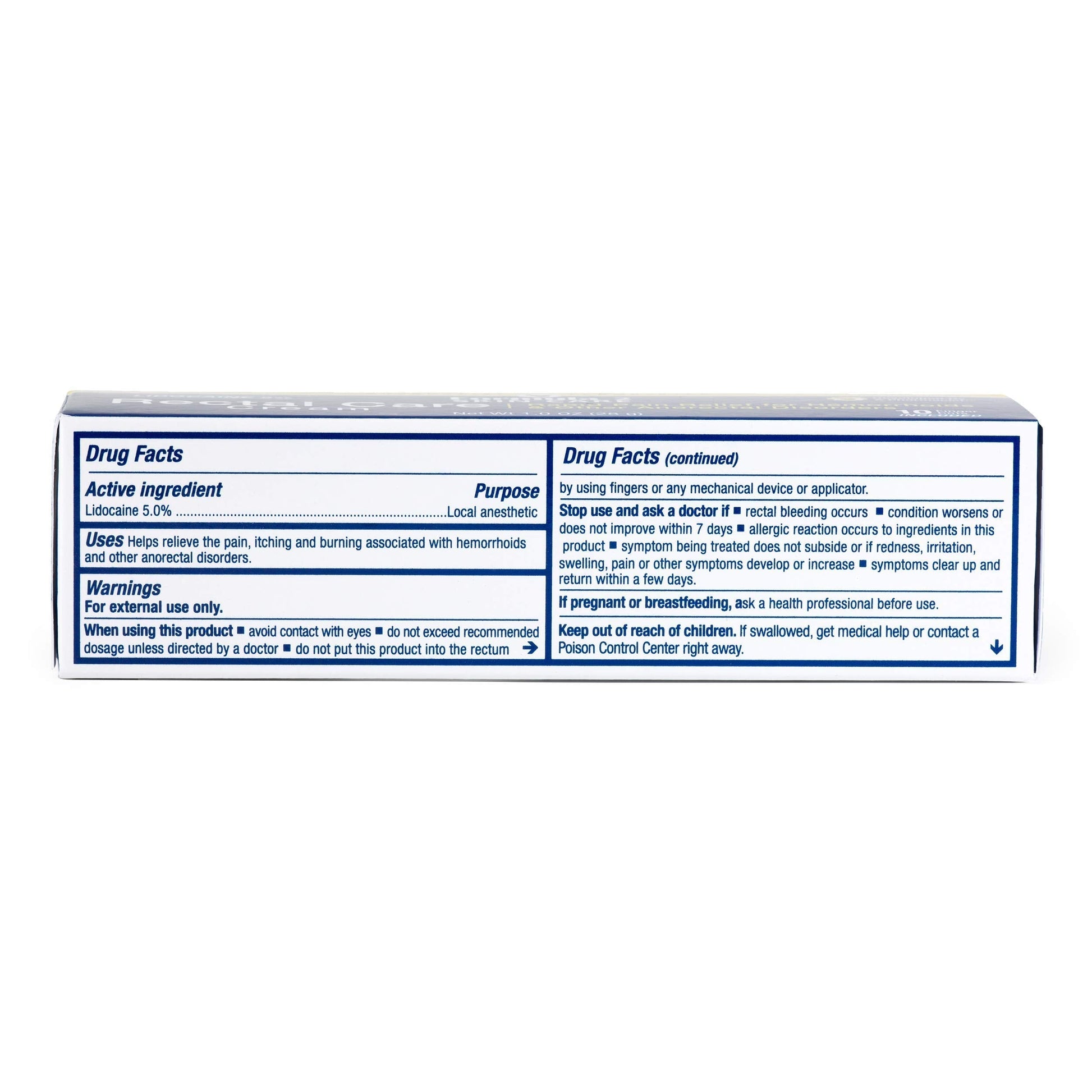 Pharmacist Formulated - Rectal Care Cream - Pain Relief for Hemorrhoids Formula 2 Skin CareBuy Supplements Australia