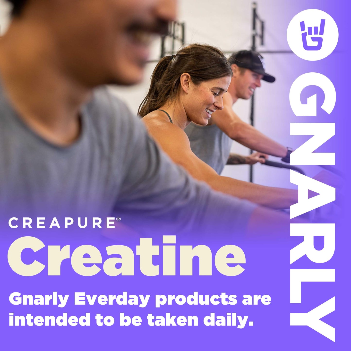 Gnarly Nutrition Creatine Powder – Creapure, Vegan Creatine Supplement – NSF Sport Certified, Optimized Recovery – Sports Nutrition