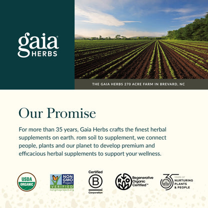 Gaia Herbs Ashwagandha Root - Stress Relief & Sleep Support Supplement - Supports Balanced Energy Levels & Positive Outlook