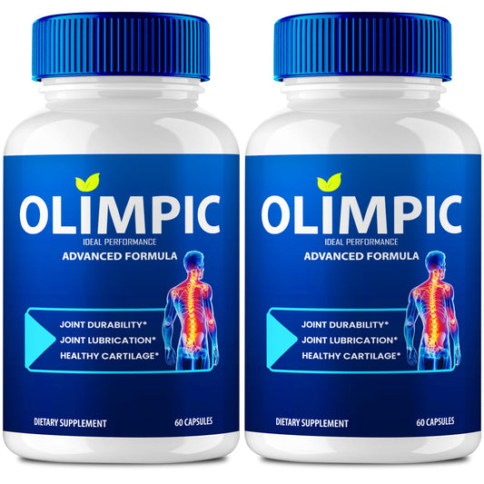 Olimpic Capsules, Advanced Joint Support Supplement Pills for Mobility and Comfort - Maximum Strength, Official Olim Pic Joint Support All Natural Formula, Premium Olim-Pic Reviews (2 Pack) IDEAL PERFORMANCEBuy Supplements Australia