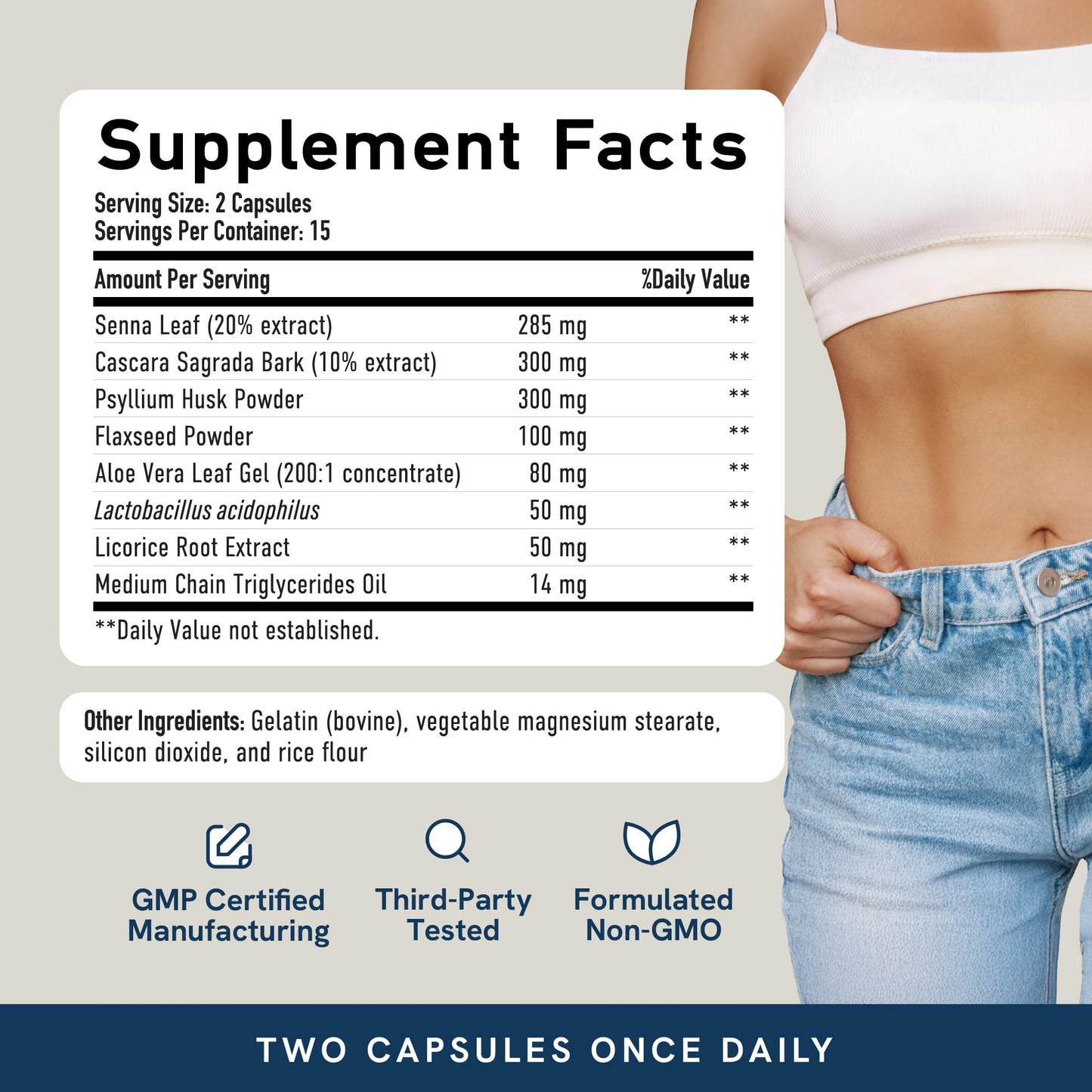 7 Day Colon Cleanse & Detox | Supports Bloating Relief & Occasional Constipation | Fast Acting 7 Day Detox Cleanse for Women and Men with Probiotics