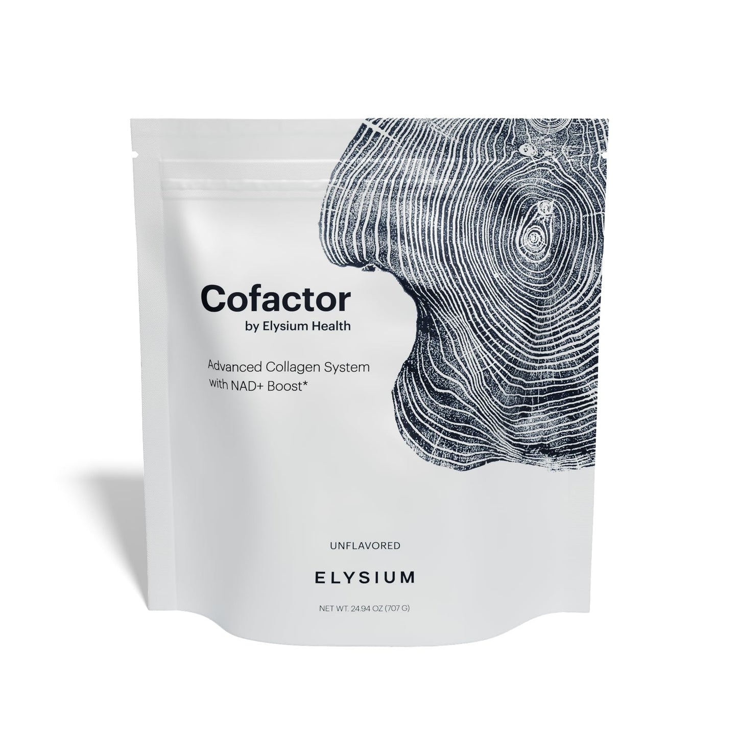 ELYSIUM Cofactor – 4-in-1 Collagen Peptides Powder w/NAD+, Hyaluronic Acid & Vitamin C for Skin, Hair, Nails, Joints & Cellular Health, Collagen Supplements