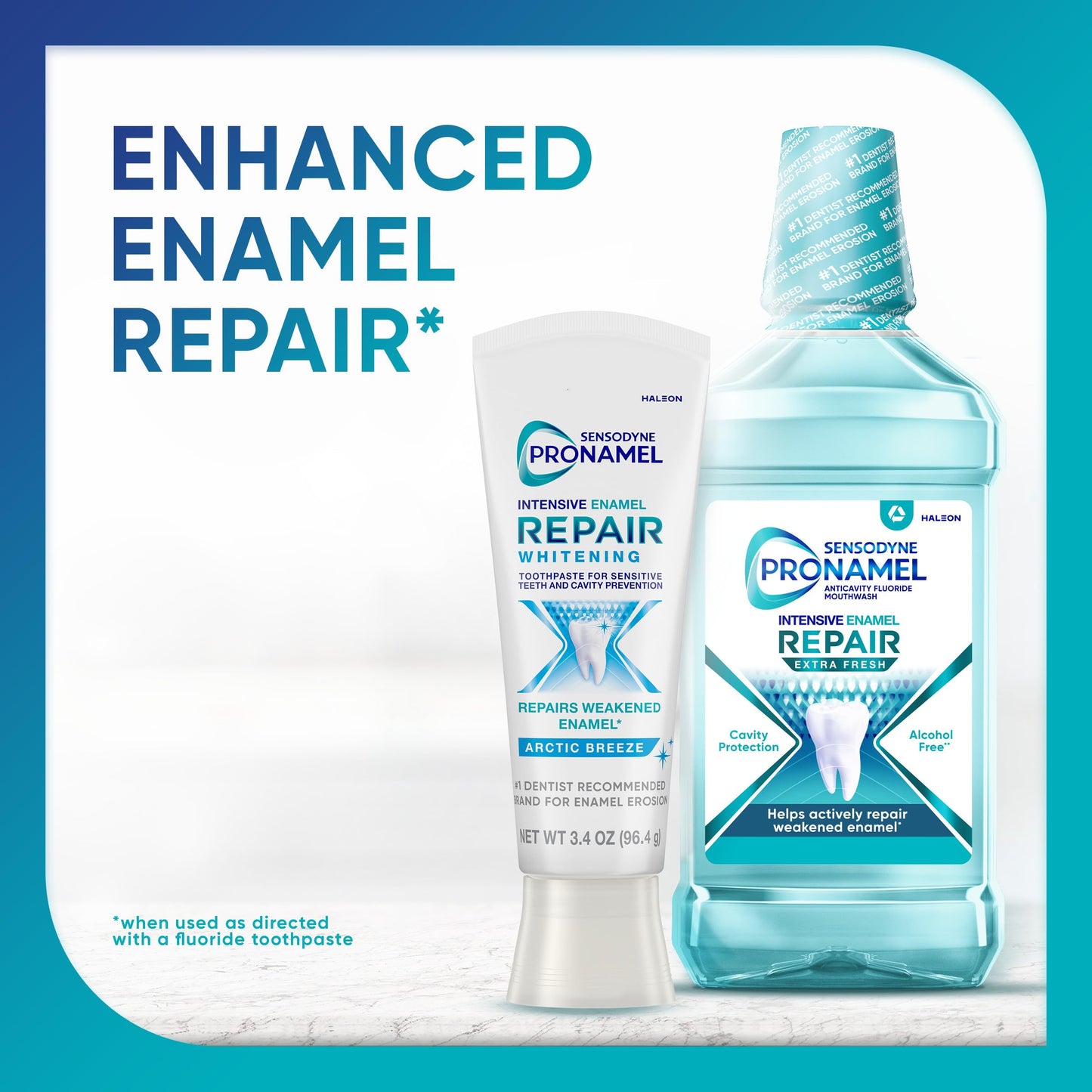 Sensodyne Pronamel Intensive Enamel Repair Toothpaste for Sensitive Teeth and Cavity Protection, Whitening Toothpaste to Strengthen Enamel,