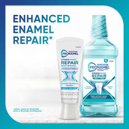 Sensodyne Pronamel Intensive Enamel Repair Toothpaste for Sensitive Teeth and Cavity Protection, Whitening Toothpaste to Strengthen Enamel,