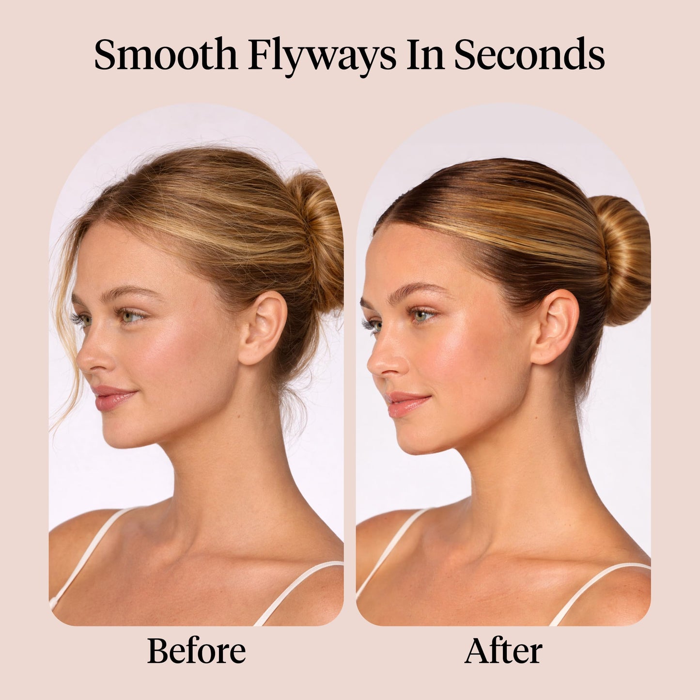 Kitsch Hair Taming Wand - Fly Away Stick For Hair with Biotin, Aloe & Vitamin E | Clear Hair Mascara for Flyaways, Slick Back Style