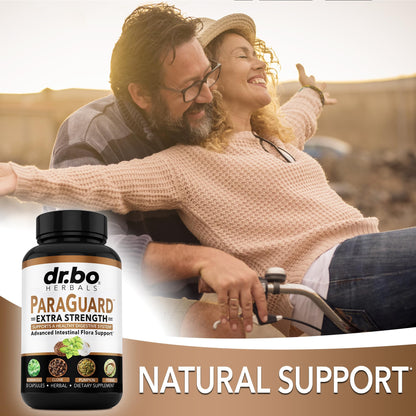 ParaGuard Cleanse Detox Pills - Extra Strength Intestinal Guard Formula Supplement, Black Walnut Wormwood Clove & Oregano - Adults Natural Herbal