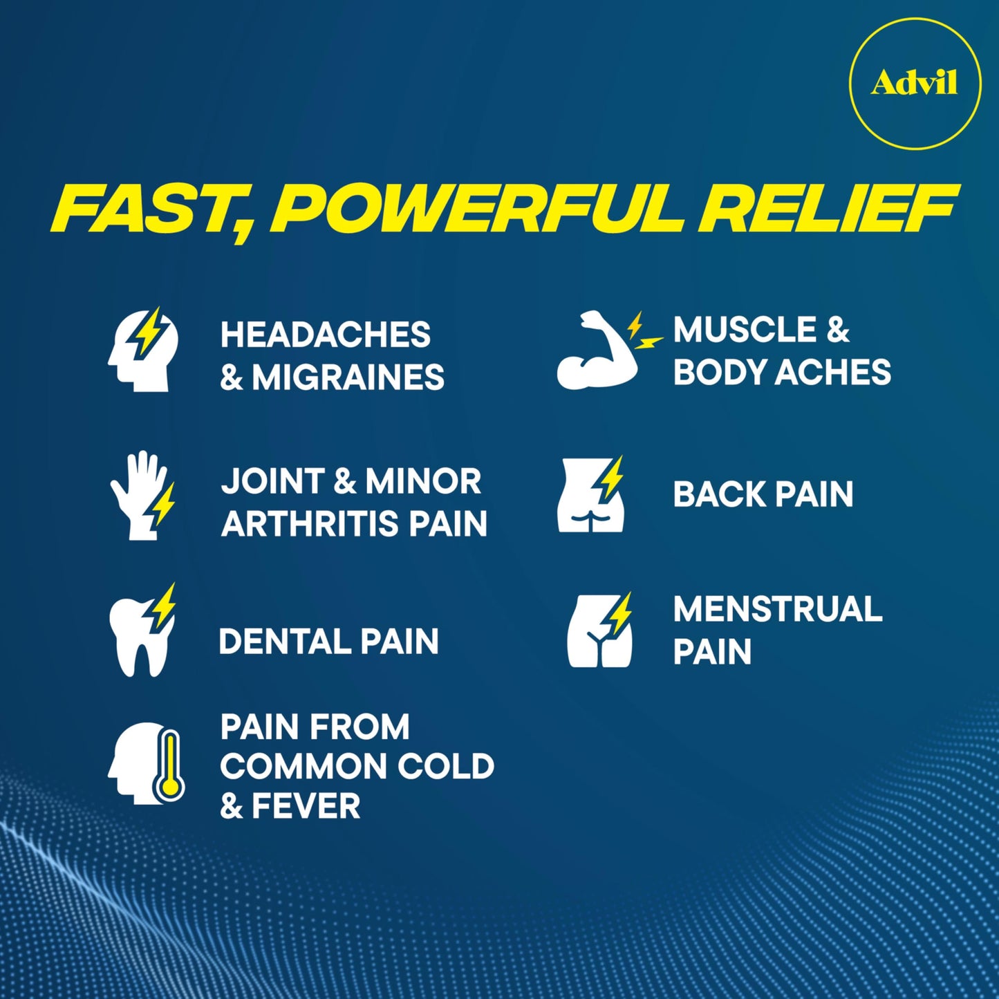 Advil Liqui-Gels Pain Reliever and Fever Reducer, Pain Medicine for Adults with Ibuprofen 200mg for Headache, Backache, Menstrual Pain and Joint Pain Relief - 50x2 Liquid Filled Capsules AdvilBuy Supplements Australia