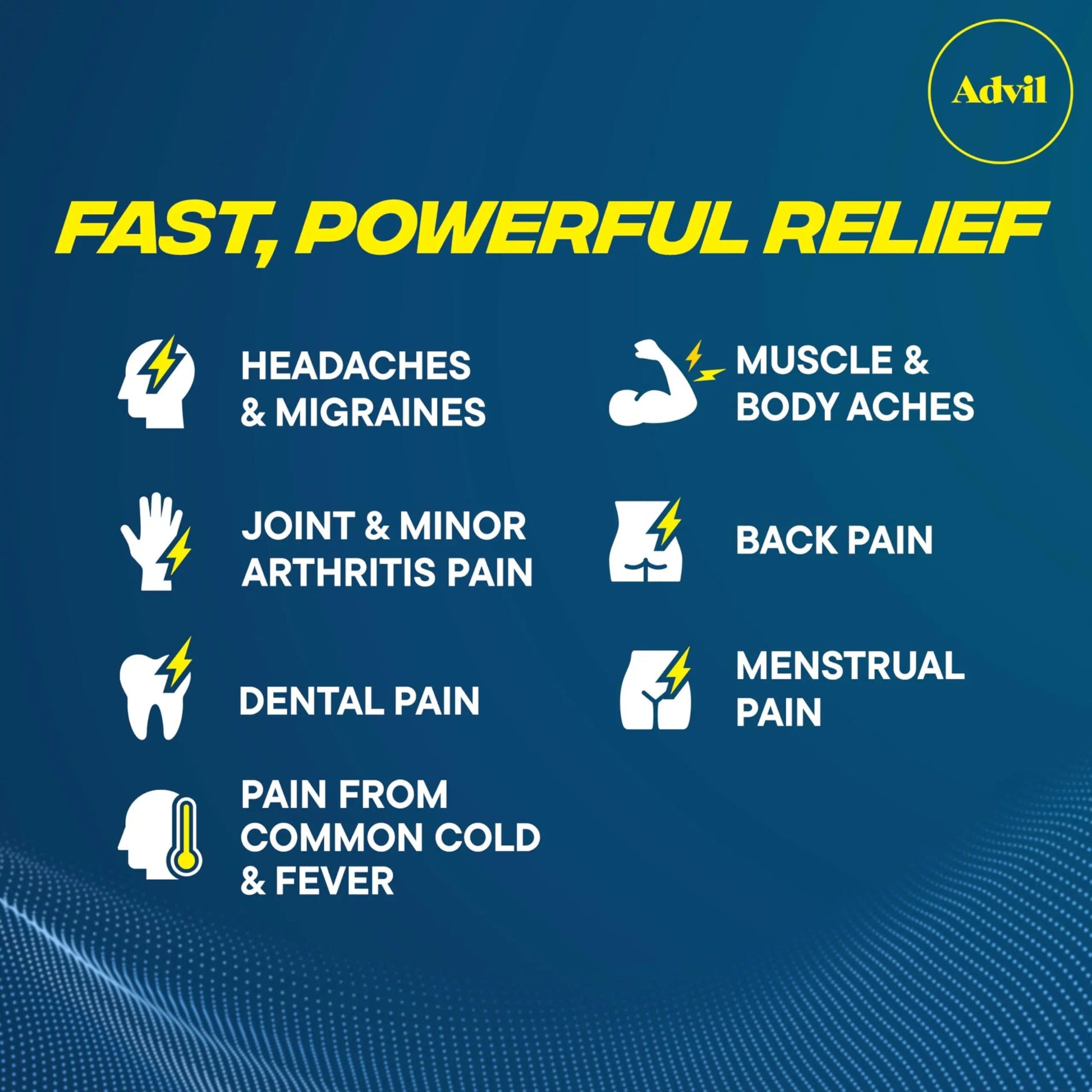 Advil Pain Reliever and Fever Reducer, Pain Relief Medicine with Ibuprofen 200mg for Headache, Backache, Menstrual Pain and Joint Pain Relief - 100 Coated Tablets AdvilBuy Supplements Australia