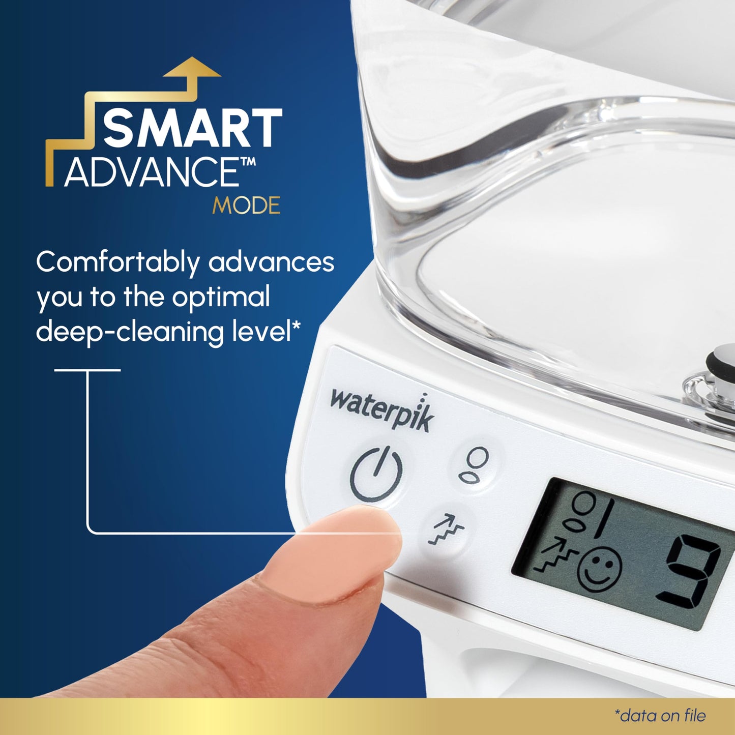 Waterpik Promax Water Flosser with SmartAdvance Mode for Daily Gum Health and Cleaning Teeth, Braces, Implants, ADA Accepted, Small Quiet Design,