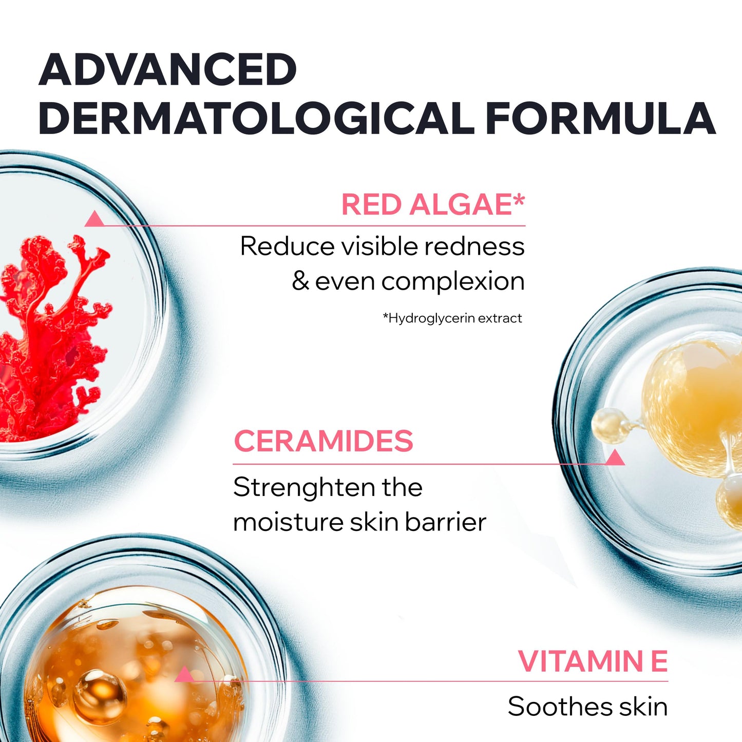 Uriage Roséliane Visible Redness-Neutralizing Rich Care With Red Algae + Ceramides + Shea Butter, Soothes, Nourishes & Reduces Visible Redness, Rich Face Care For Long