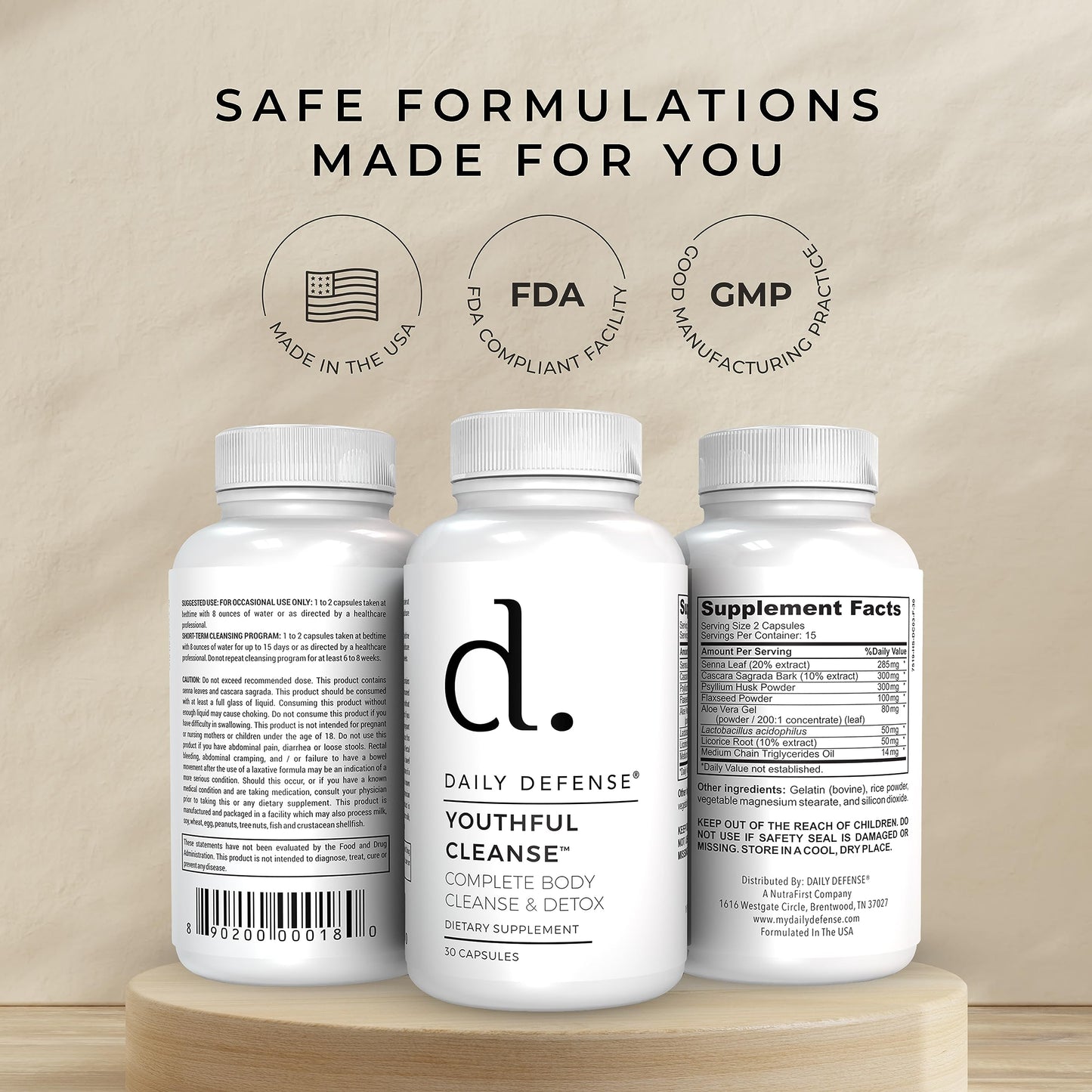 14 Day Cleanse Pills Colon Cleanser Detox for Weight Flush Intestinal Cleanse Pills & Probiotic - Fast Natural Laxative for Constipation Relief