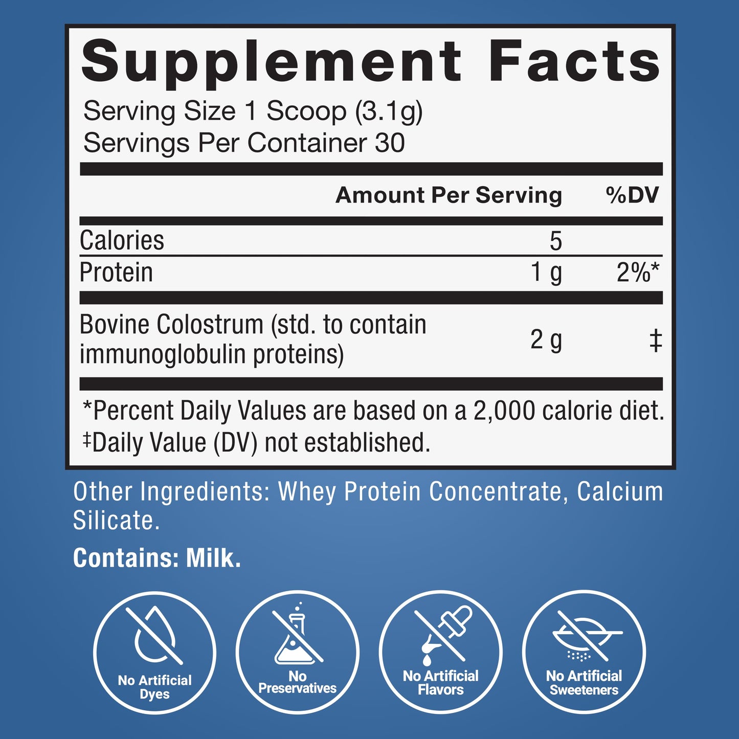 Force Factor Awesome Colostrum to Support Gut Health, Immune Function, Recovery, & More, Bovine Colostrum Supplement, Pasture-Raised, Grass Fed